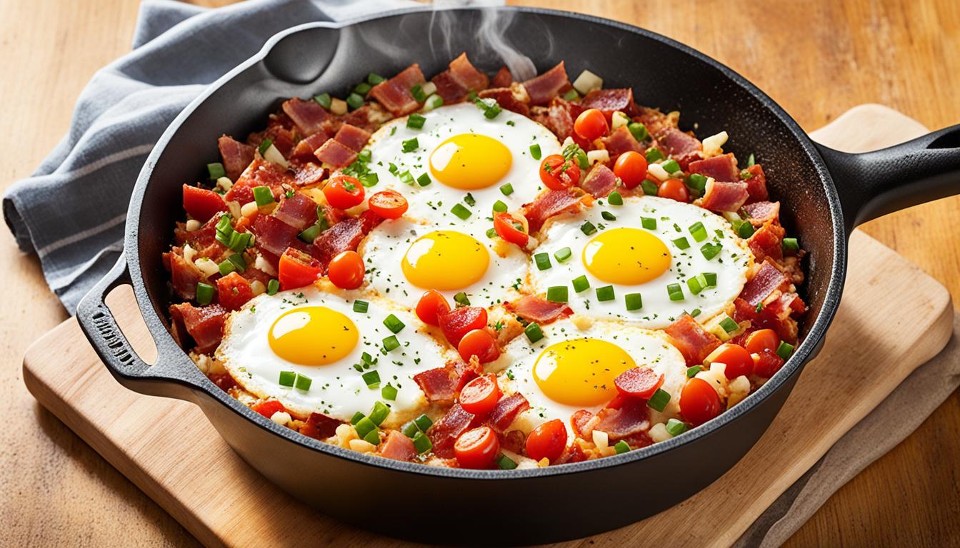 over hard eggs
