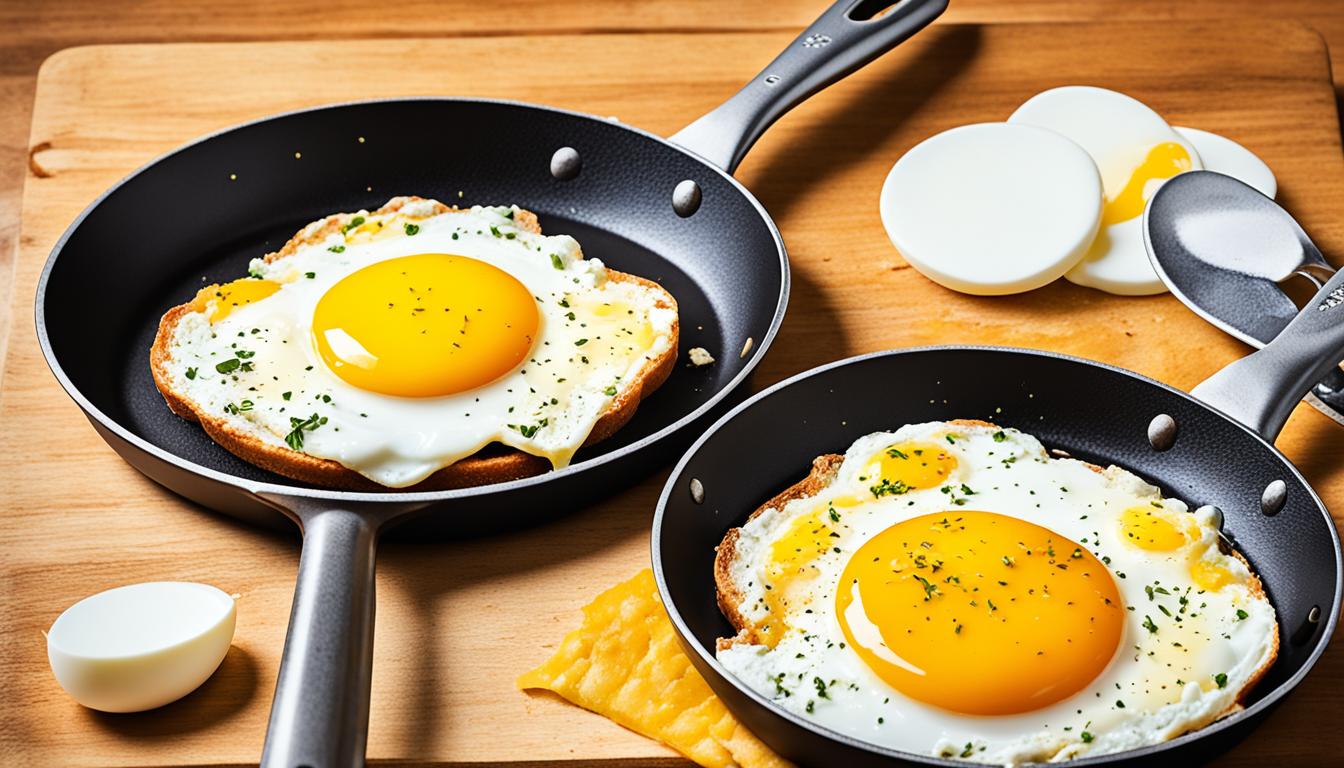 over medium eggs